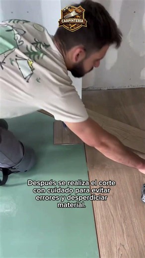 Cómo hacer que un piso encaje perfectamente alrededor de una columna 🪵