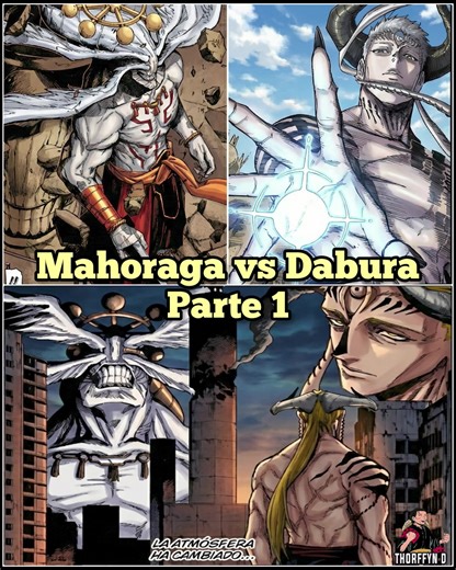 Mahoraga vs Dabura: Epic Showdown in Jujutsu Kaisen