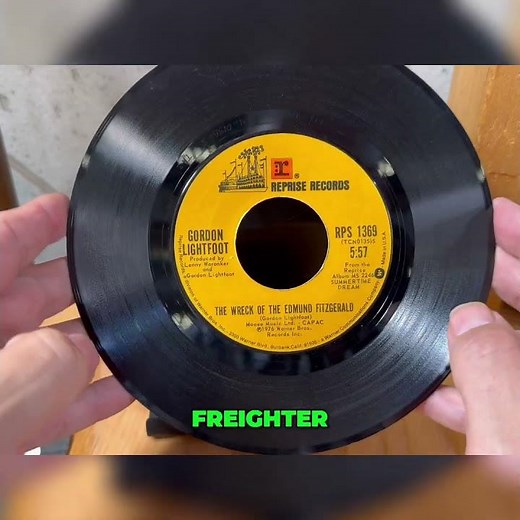 Edmund Fitzgerald Sinking: 50 Years of Gordon Lightfoot's Epic Song #shorts