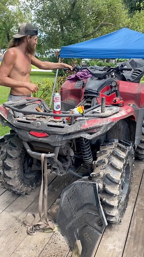 FIRST START UP AFTER HYDRO LOCK CAN-AM 700XMR!💪 | Thomas DeOtis