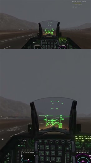 DCS F-16C Landing (not according to the manual) #dcsworld #aviation #landing