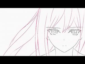『アニメーション』髪のなびき