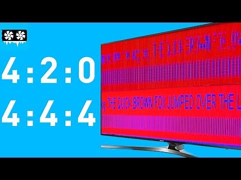 4:4:4 Chroma Test: 4K TV @60Hz