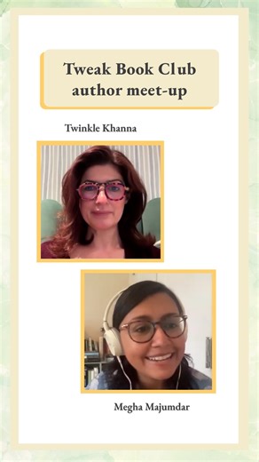 Tweak India on Instagram: "We're all guilty of painting a rosier picture of our lives (especially to the people who love us most). In our latest Tweak Book Club conversation, Megha Majumdar (@megha.maj), author of 'A Guardian and a Thief', joined Twinkle Khanna (@twinklerkhanna) to talk about the stories we tell—and the ones we carefully edit out. Who's the one person you can never keep secrets from in your family? @crosswordbookstores #tweakshorts #tweakindiabookclub"