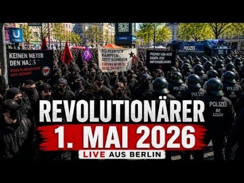 🔴LIVE: Revolutionärer 1. Mai Demo 2026