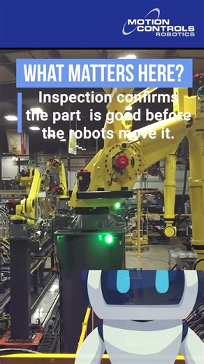 How Robots Inspect Parts before Loading