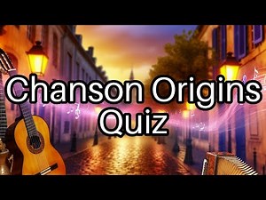 🎤 French Music Quiz: Test Your Chanson Knowledge & Discover Hidden Gems!