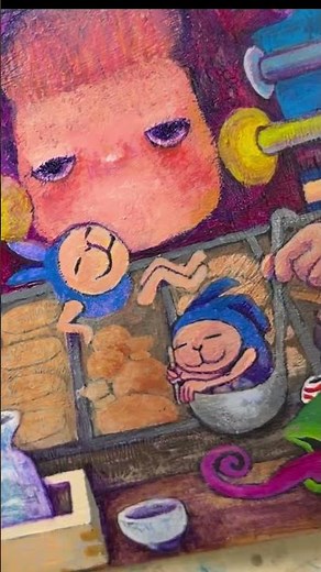 ヤタイビト【おでん編】#art #イラスト #制作動画 #おでん #屋台#イラストメイキング #オリジナルキャラクター #グッズ販売中