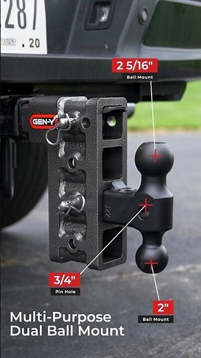 GenY Hitch the most versatile hitch on the market! #genyhitch #towing #trailer