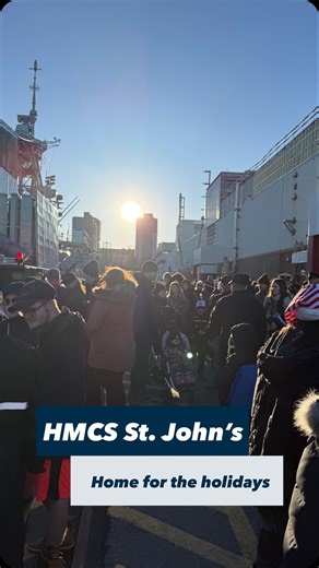 Welcoming home the crew of the HMCS St. John’s after their six-month deployment. Thank you for your service - have a wonderful holiday season. — @rcnatlantic @canadianforces @vetscanada @angustopshee @cnmtrust @cfb.bfc.halifax @hmcs.ncsm.scotian @hrmfrc @canmnews @hmcs.ncsm.stjohns | Andy Fillmore
