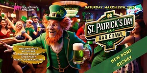 St. Patricks Day Bar Crawl - NEW PORT RICHEY, Fitzgerald's Irish Tavern, New Port Richey, 15 March to 16 March