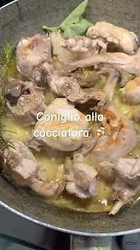 🐰 Coniglio alla Cacciatora #ASAP #coniglio #cacciatora #cucinaitaliana #tradizione #secondipiatti