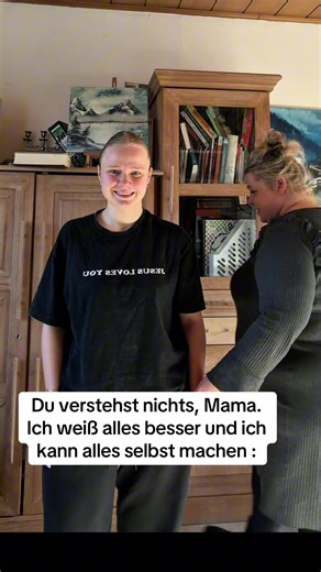 So sind Mutter und so muss ein Mutter sein #probierenmitkarina #maskiergang #probiersen