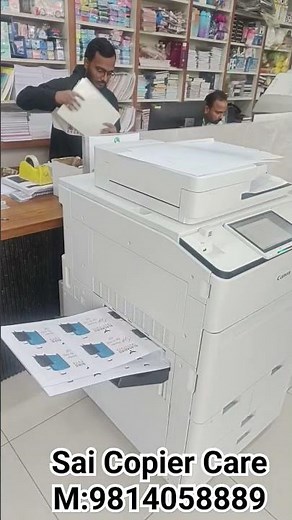 Canon imagePRESS C265 Machine Installation DEMO