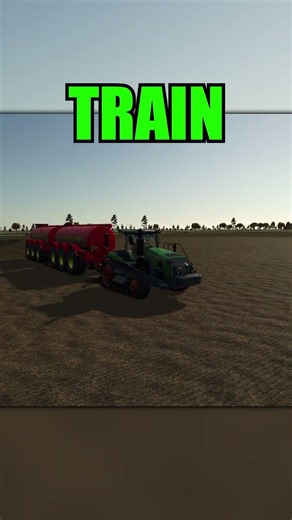Tiny Tractor vs MASSIVE Machine Pt 624 #shorts #farming
