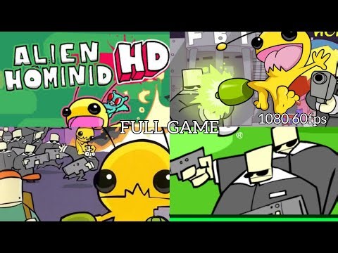 Alien Hominid HD Full Game (1080p 60fps)