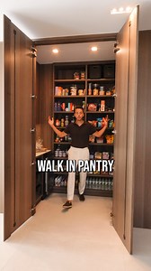 465K views · 2.7K reactions | The best feature of this HUGE walk-in pantry is the fact that you can just close it and hide it away. The kitchen remains sleek and unclutterd | Thekitchenguy | Facebook