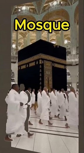 “Inside the Grand Mosque | Cinematic 360° Kaaba-Inspired Architecture in 4K UHD”