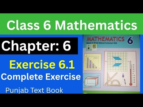 Class 6 Math |Chapter 6 | Exercise 6.1|complete | Rajab Academy