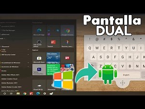 Como Usar ANDROID como segunda Pantalla o monitor de PC con Windows