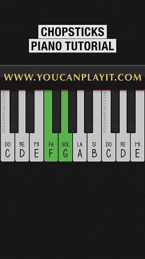 Chopsticks | Piano Tutorial #Chopsticks #Piano #PianoTutorial