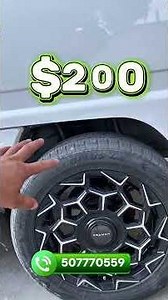 Damas 15" Rims + Tires | FREE Installation & Nitrogen Fill!