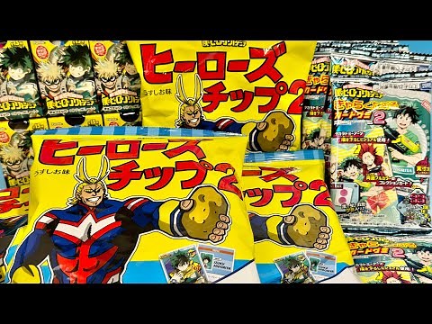 My Hero Academia Heroes Chips 2 Chocolate Egg Card Gummy