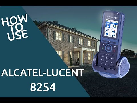 HOW TO USE Alcatel-Lucent Enterprise DECT 8254