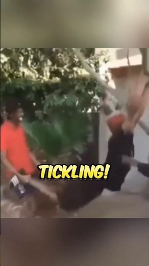 The Ultimate Tickle Trap! 😂🎯