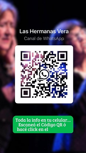 Sumáte a nuestro Canal de WhatsApp y enterate todo! (en el 1er comentario el enlace) | Las Hermanas Vera
