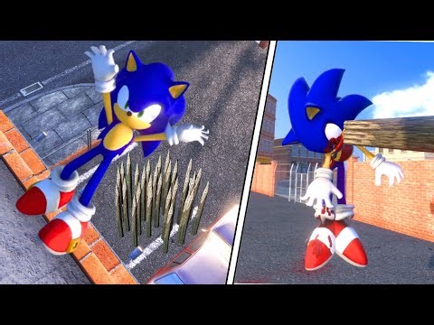 Sonic NPC Ragdoll Physics Compilation #98 | Overgrowth