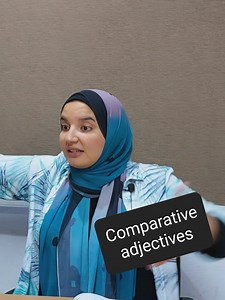 Comparative adjectives يلا نعرف صفات المقارنة 🥳 | English with Amira Rashad أميرة رشاد