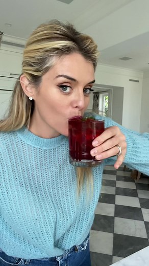 A bright and cheery cocktail that’s sour and sweet (with just a touch of heat 🌶️) — for naughty and nice days alike!! cheers! | Daphne Oz