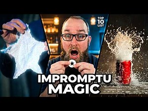 Top Ten Impromptu Magic Tricks Available at Penguin Magic