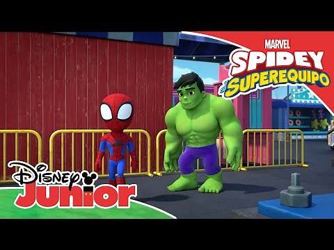 Marvel Spidey su Superequipo: Hulk y Rino | Disney Junior Oficial
