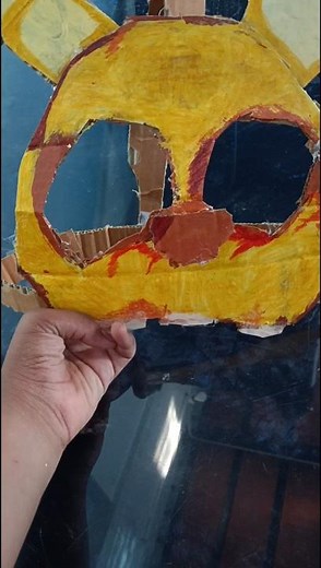 Making spring bonnie mask #drawing #springtrap #fnaf