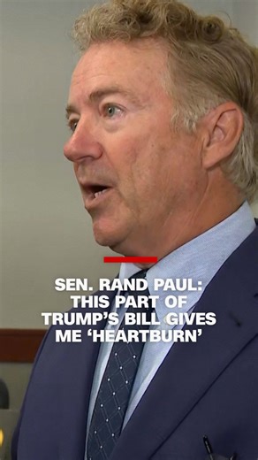 Sen. Rand Paul: This part of Trump’s bill gives me ‘heartburn’
