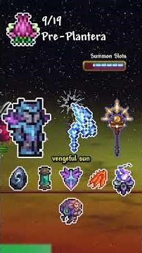 Complete Calamity Summoner Progression #terraria #calamity #shorts #calamitymod #moddedterraria
