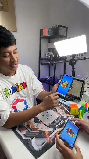 App : Rgb cube solver & timer #rubik #cube #appsolver