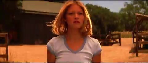 JEEPERS CREEPERS II [2003] (deleted scene)Starring: Nicki Aycox as "Minxie Hayes"and Justin Long as "Darry Jenner".
