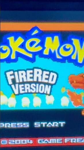 Pokemon FireRed On 3Dsxl #Pokemon #PokemonFireRed #RetroGaming #GamingShorts #Nostalgia #shorts
