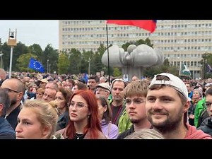 Protest na Námestí Slobody v Bratislave