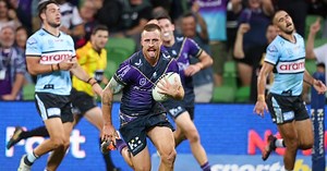 Munster magic leads Storm to win over Sharks