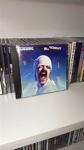 Scorpions - Blackout (1982) @scorpions #scorpions #rock #cd #collection #shorts #metal