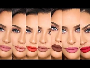 First Impressions +Lip Swatches | KYLIE LIPKIT & GLOSSES
