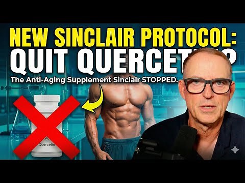 Dr. Sinclair's Shocking Protocol Changes In 2025 (Taurine, Quercetin, Fisetin)