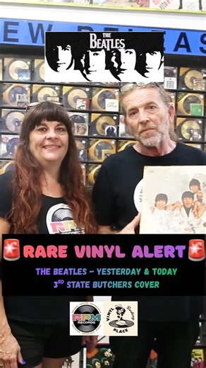 The Beatles Yesterday and Today album, and the withdrawn 'Butchers cover'. Now ar RPM...NOW SOLD!! #beatles #rarerecords #rarevinyl | RPM - Records Posters Memorabilia