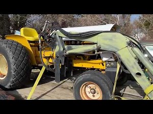 International Cub Cadet 154 Lo Boy Tractor w/ Loader