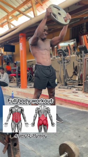 One plate full body workout #viral #motivation #gym #fullbodyworkout l body