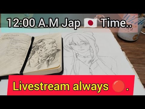 Drawing /Sletching Livestream🔴. Same time Same Live ✨. #art #drawing